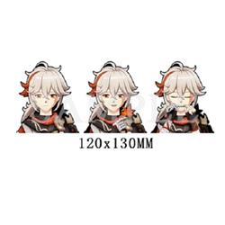 Genshin Impact anime 3D illusion stickers