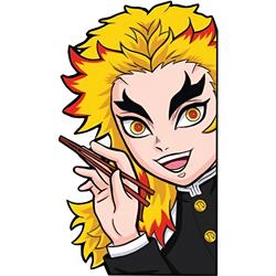 Demon slayer kimets anime car sticker 13cm