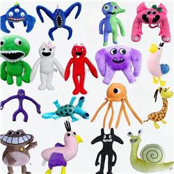 Garten of banban anime plush doll 17pcs a set