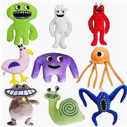 Garten of banban anime plush doll 9pcs a set