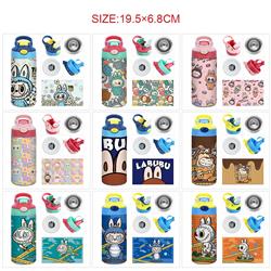 Labubu anime vacuum cup
