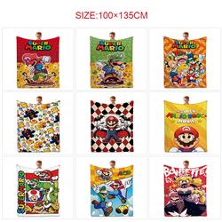 Super Mario anime Blanket 100*135cm