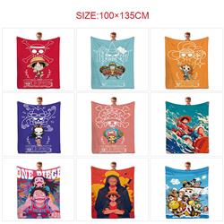 One Piece anime Blanket 100*135cm