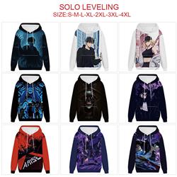 Solo Leveling anime hoodie