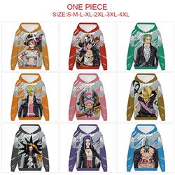 One Piece anime hoodie