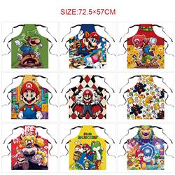 Super Mario anime apron