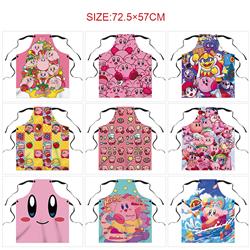 Kirby anime apron