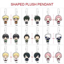 Naruto anime plush doll 12cm 5 pcs a set