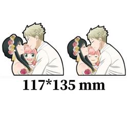 SPY×FAMILY anime 3D illusion stickers