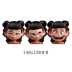 Ne Zha anime 3D illusion stickers