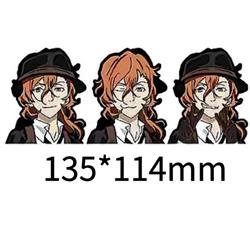 Bungo Stray Dogs anime 3D illusion stickers