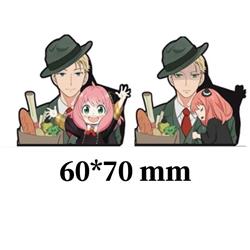 SPY×FAMILY anime 3D illusion stickers