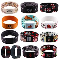 HunterX Hunter anime elastic wrist strap 5pcs a set