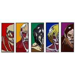 Attack on Titan anime pin