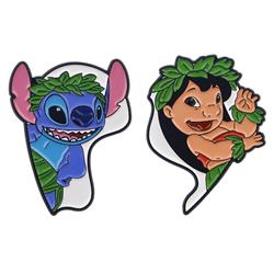 stitch anime pin