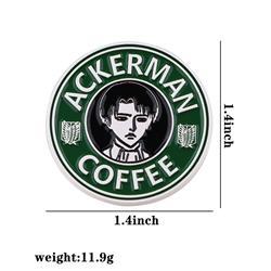 Attack on Titan anime pin
