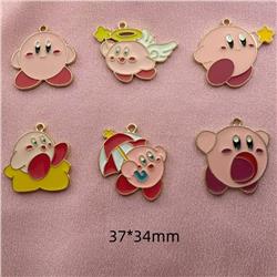Kirby anime pendant 10pcs a set