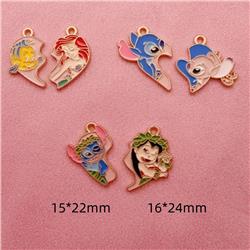 stitch anime pendant 10pcs a set