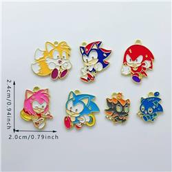 Sonic anime pendant 10pcs a set