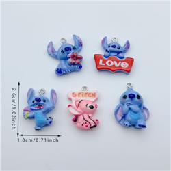 stitch anime pendant 10pcs a set