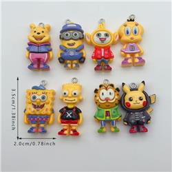 SpongeBob anime pendant 10pcs a set