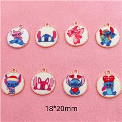 stitch anime pendant 10pcs a set
