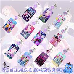 Kpop demon hunters anime card holder 110x70mm