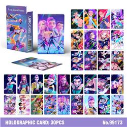 Kpop demon hunters anime lomo cards 30 pcs a set
