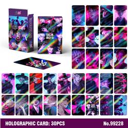 Kpop demon hunters anime lomo cards 30pcs a set
