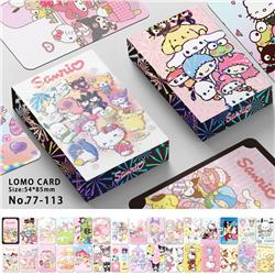 Kuromi anime lomo cards 30pcs a set