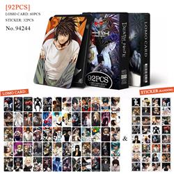 Death Note anime lomo cards 92pcs a set