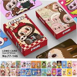 Labubu anime lomo cards 30pcs a set