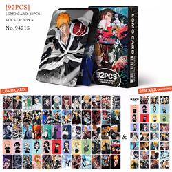 Bleach anime lomo cards 92pcs a set
