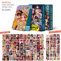 Toilet-bound hanako-kun anime lomo cards 92 pcs a set