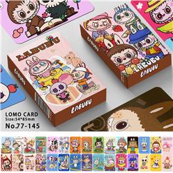 Labubu anime bookmark 30pcs a set
