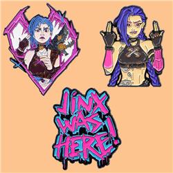 Kpop demon hunters anime pin