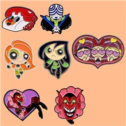 The Powerpuff Girls anime pin