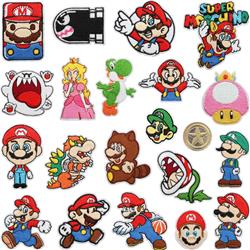Super Mario anime embroidered fabric patch 10pcs a set