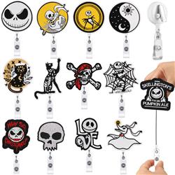 The Nightmare Before Christmas anime embroidered easy pull buckle