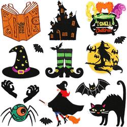 Harry Potter anime embroidered fabric patch 10pcs a set