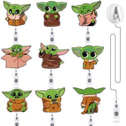 Star Wars anime embroidered easy pull buckle