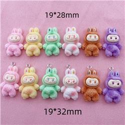 Labubu anime pendant 10pcs a set