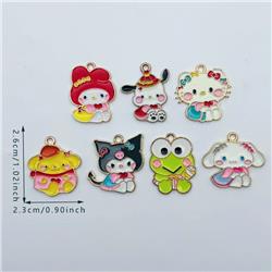 Kuromi anime pendant 10pcs a set