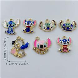 stitch anime pendant 10pcs a set