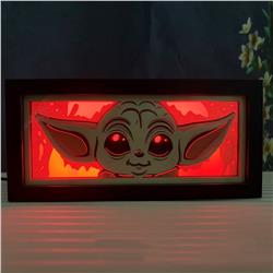 Star Wars anime light lamp RGB remote control