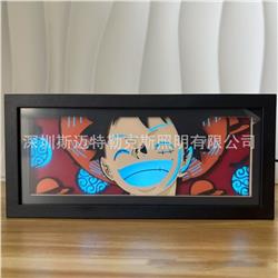 One Piece anime light lamp RGB remote control