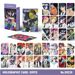 chainsaw man anime lomo cards 30pcs a set