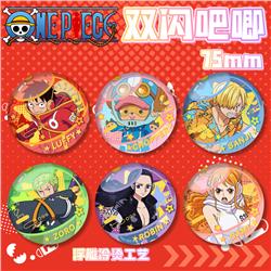 One Piece anime pin 75mm