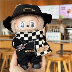 Labubu anime 17cm doll change clothes (only clothes)