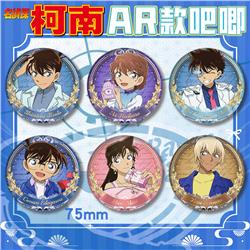 Detective Conan anime pin 75mm